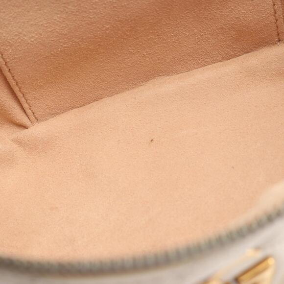 GUCCI White Leather GG Marmont Backpack - Picture 5 of 12